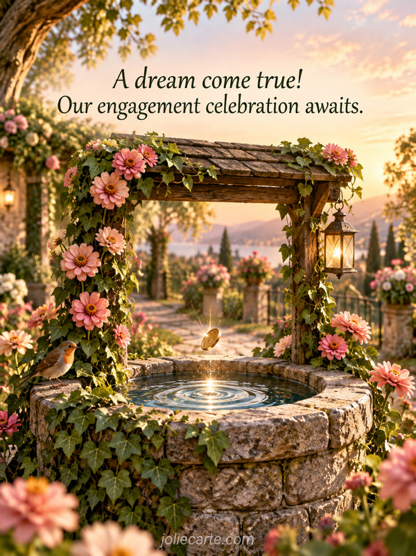 A dream come true! Our engagement celebration awaits. - Image
