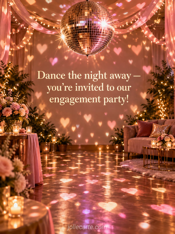 Dance the night away — you're invited to our engagement party! - Image
