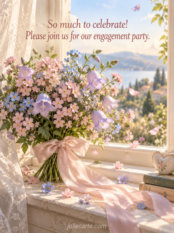 So much to celebrate! Please join us for our engagement party. - Image