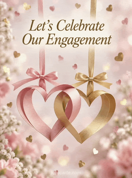 Let's Celebrate Our Engagement - GIF