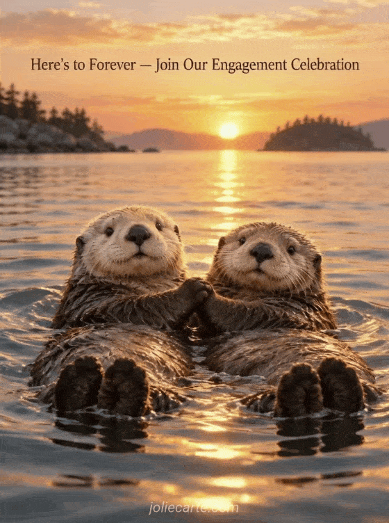Here's to Forever — Join Our Engagement Celebration - GIF