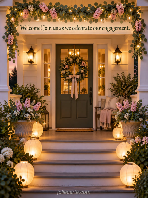 Welcome! Join us as we celebrate our engagement. - Image