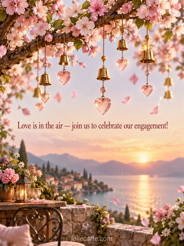 Love is in the air — join us to celebrate our engagement! - Image