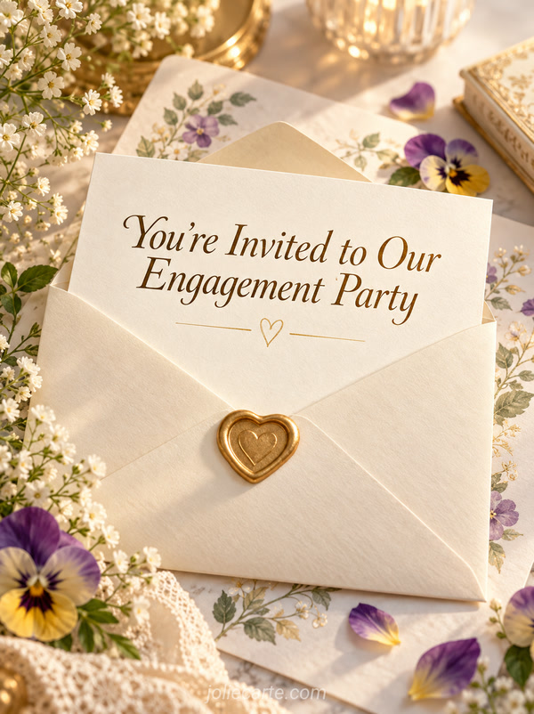 You're Invited to Our Engagement Party - Image