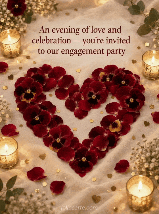 An evening of love and celebration — you're invited to our engagement party - GIF