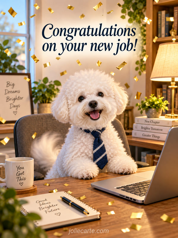 Congratulations on your new job! - Image
