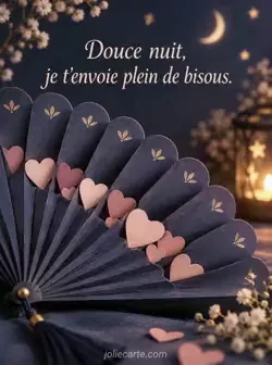 Les cœurs à l'abri de l'éventail