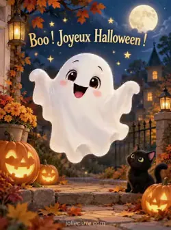La surprise du petit fantôme