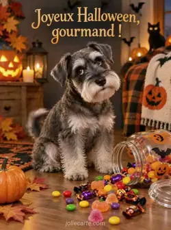 Le petit chien et les friandises