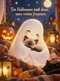Le chaton et le gentil fantôme