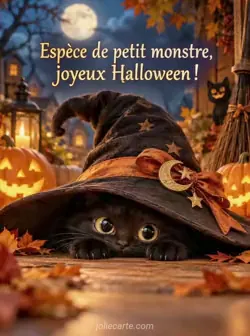 Le petit monstre sous le chapeau