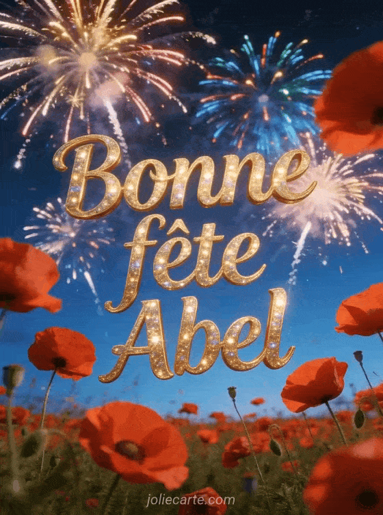 Bonne fête Abel - Bonne fete abel gratuit
