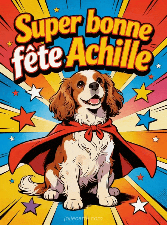 Bonne fête Achille - Bonne fete achille drole