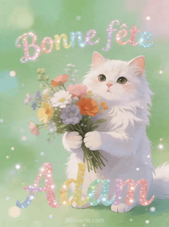 Bonne fête Adam - Adam gif bonne fete