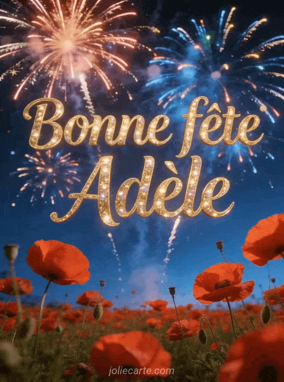 Bonne fête Adèle - Adele bonne fete image