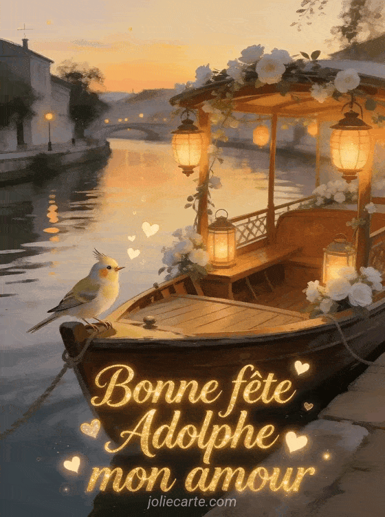 Bonne fête Adolphe - Bonne fete adolphe mon amour