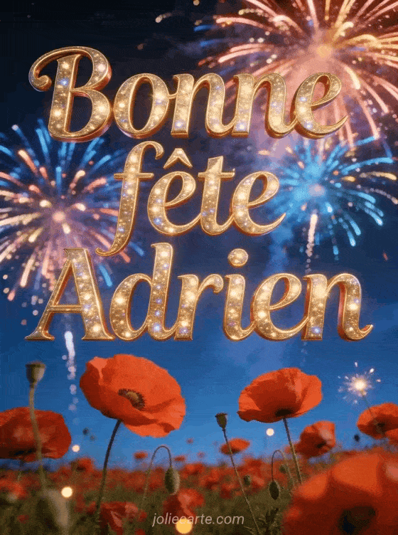 Bonne fête Adrien - Adrien bonne fete image