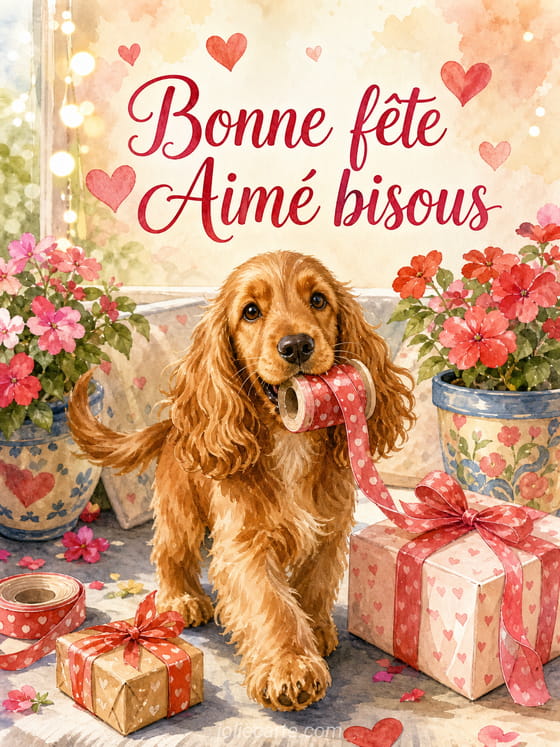 Carte bonne fĂȘte AimĂ©