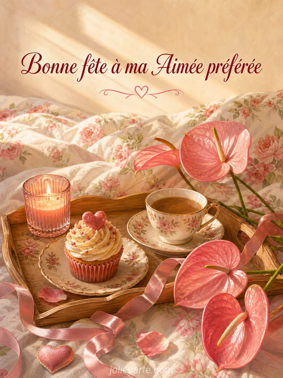 Carte bonne fĂȘte AimĂ©e