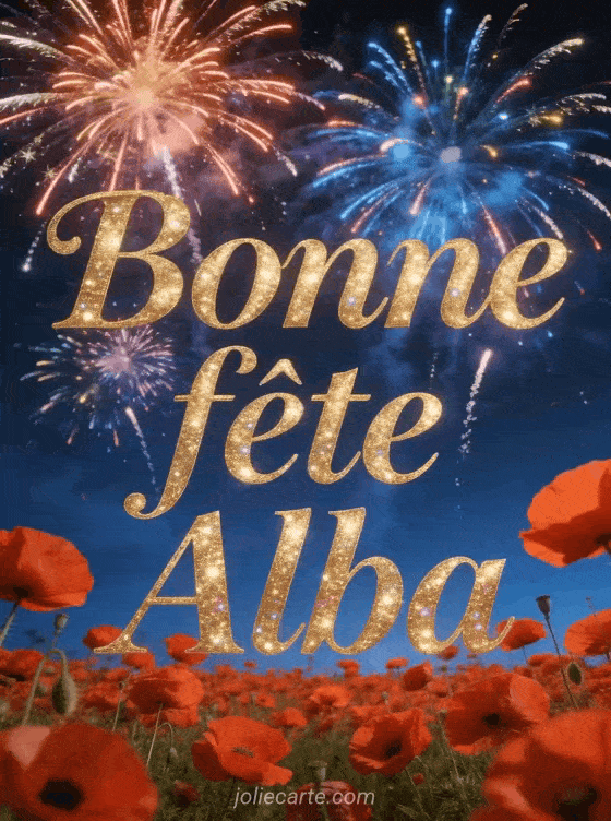 Bonne fête Alba - Bonne fete alba gratuit