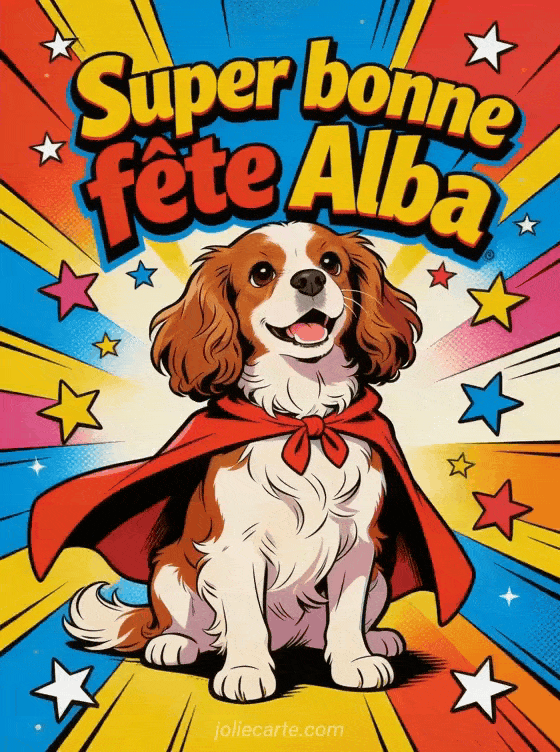 Bonne fête Alba - Bonne fete alba drole