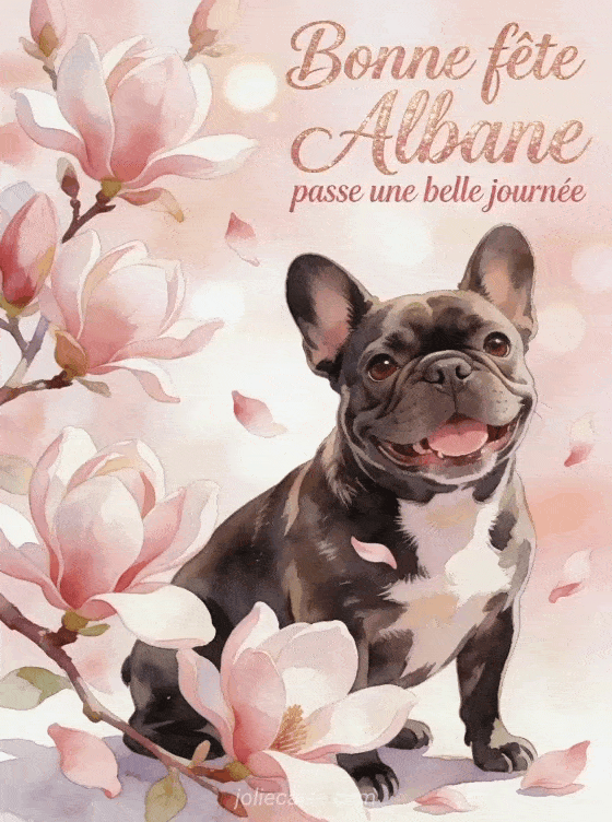 Bonne fête Albane - Bonne fete albane ma fille