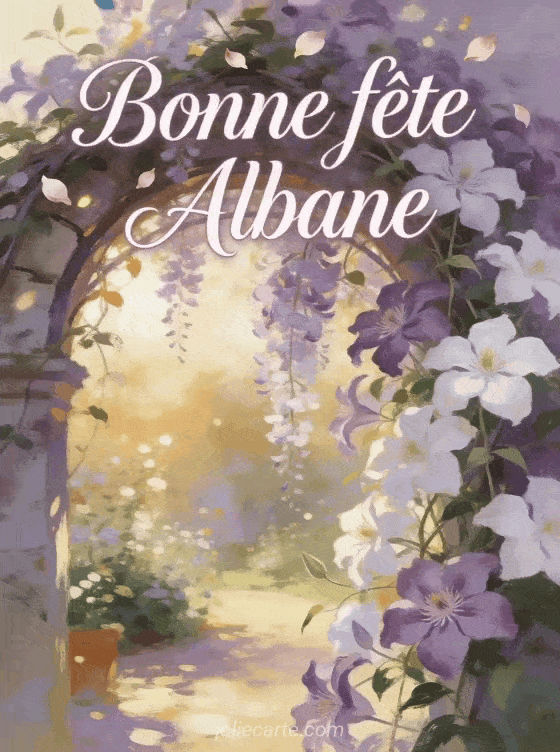 Bonne fête Albane - Bonne fete albane image