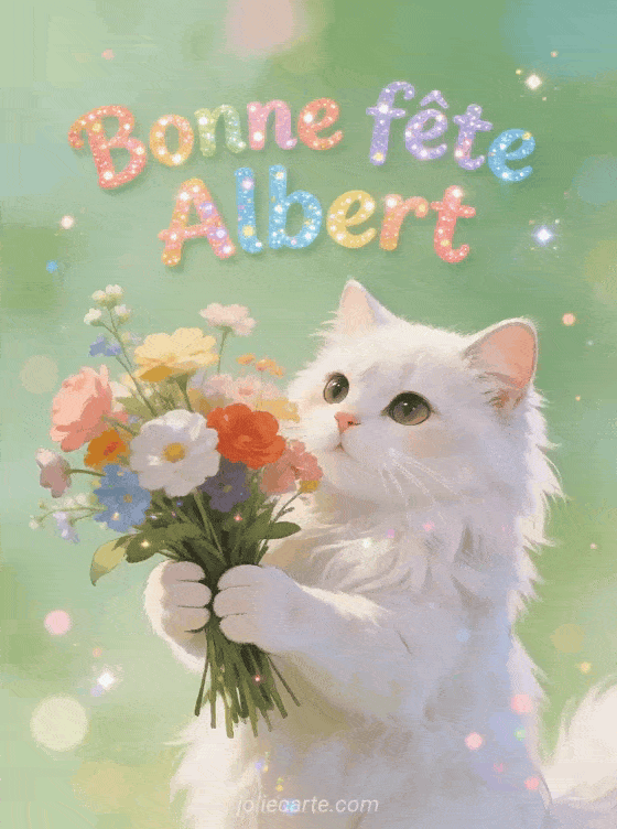 Bonne fête Albert - Albert gif bonne fete
