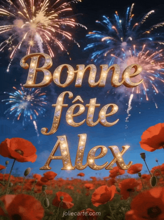 Bonne fête Alex - Alex bonne fete image