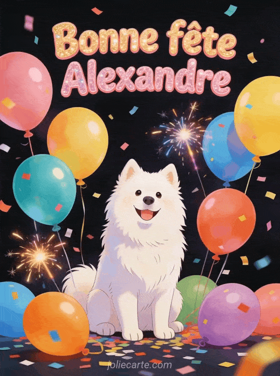 Bonne fête Alexandre - Bonne fete alexandre gif