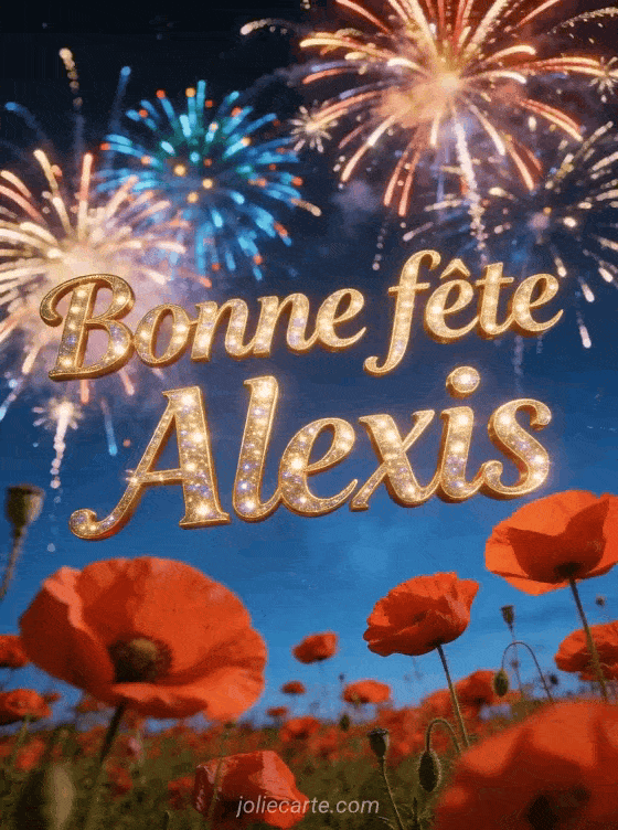 Bonne fête Alexis - Alexis bonne fete image