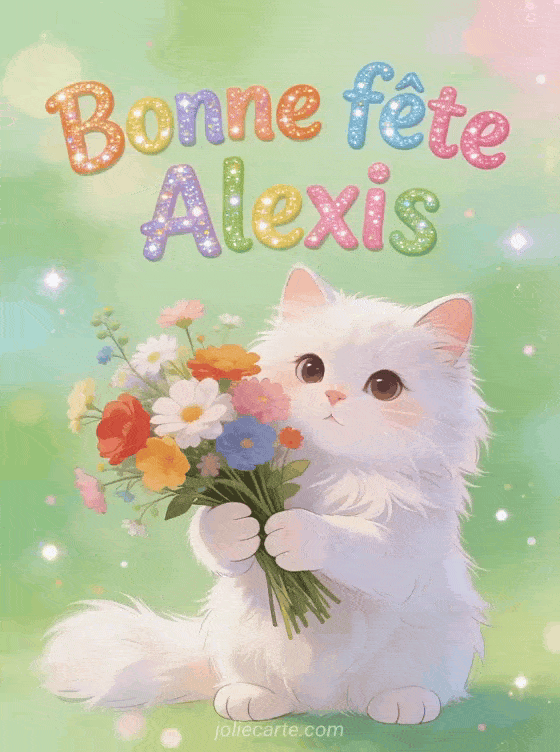 Bonne fête Alexis - Alexis gif bonne fete