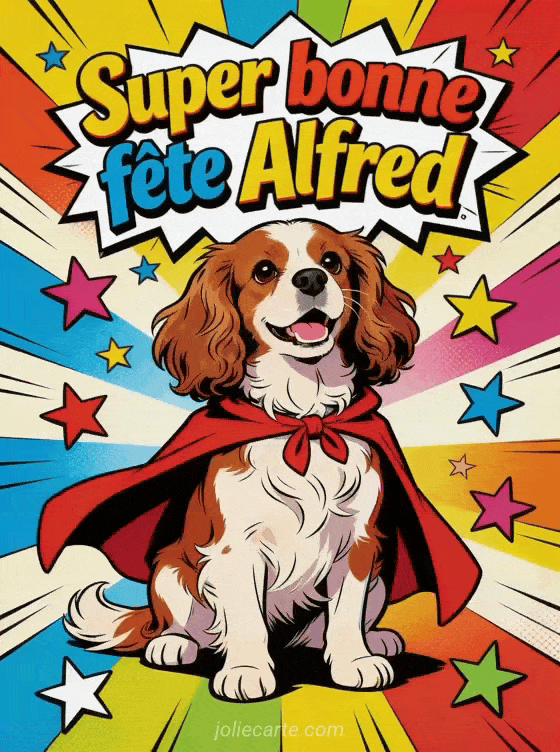 Bonne fête Alfred - Alfred gif bonne fete gratuit