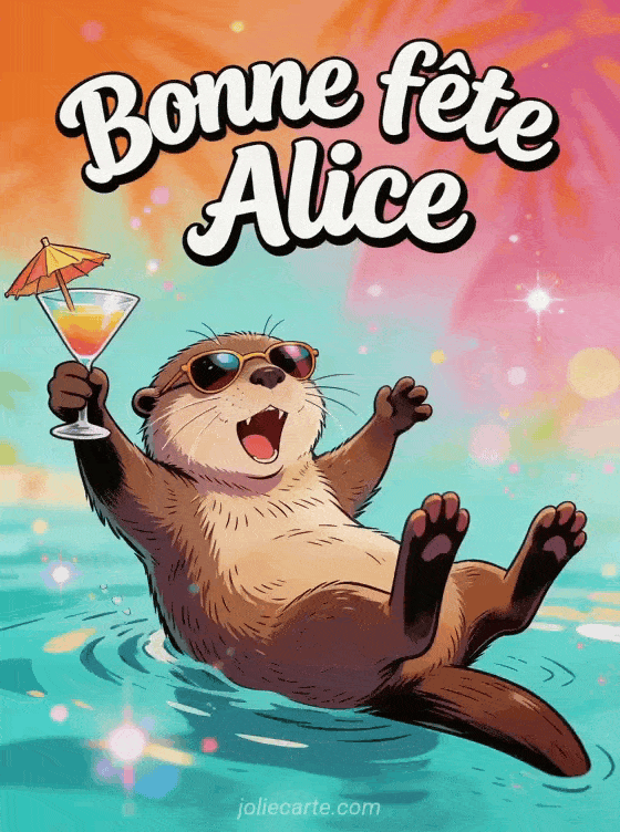 Bonne fête Alice - Alice image bonne fete