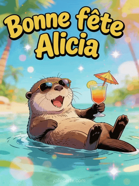 Bonne fête Alicia - Alicia image bonne fete