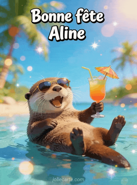 Bonne fête Aline - Aline image bonne fete