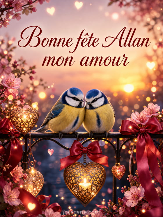 Carte bonne fĂȘte Allan