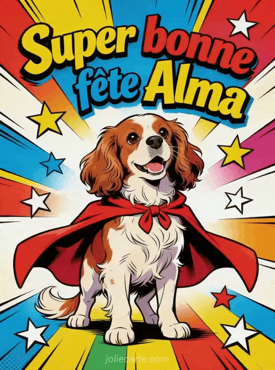 Bonne fête Alma - Bonne fete alma drole