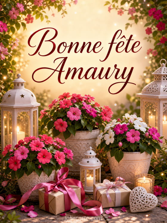 Carte bonne fĂȘte Amaury