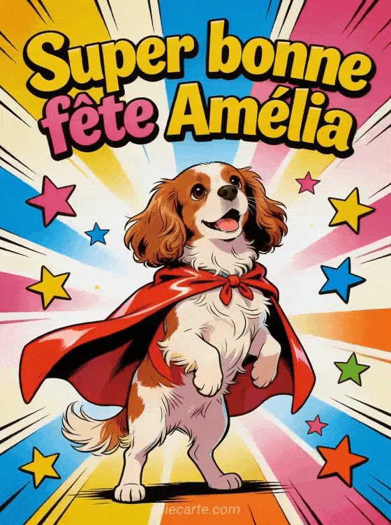 Bonne fête Amelia - Bonne fete amelia drole