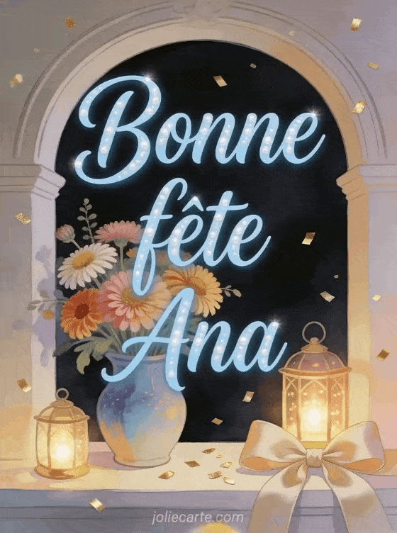 Bonne fête Ana - Fete ste ana