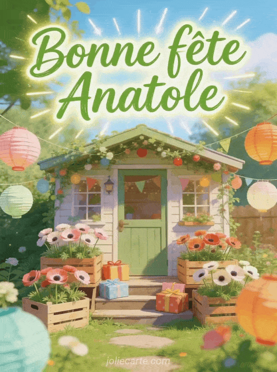 Bonne fête Anatole - Fetes anatole