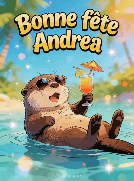 Bonne fête Andrea - Andrea image bonne fete