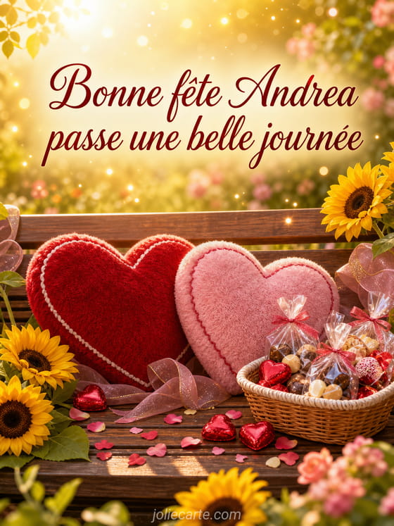 Carte bonne fĂȘte Andrea