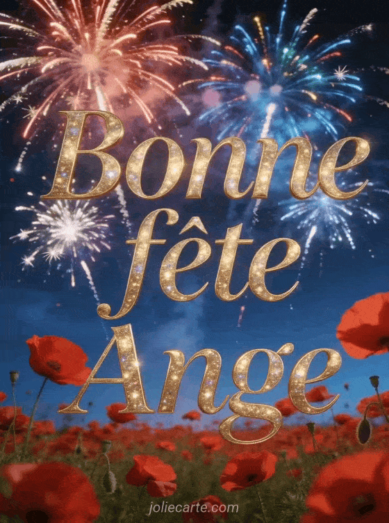 Bonne fête Ange - Bonne fete ange gratuit
