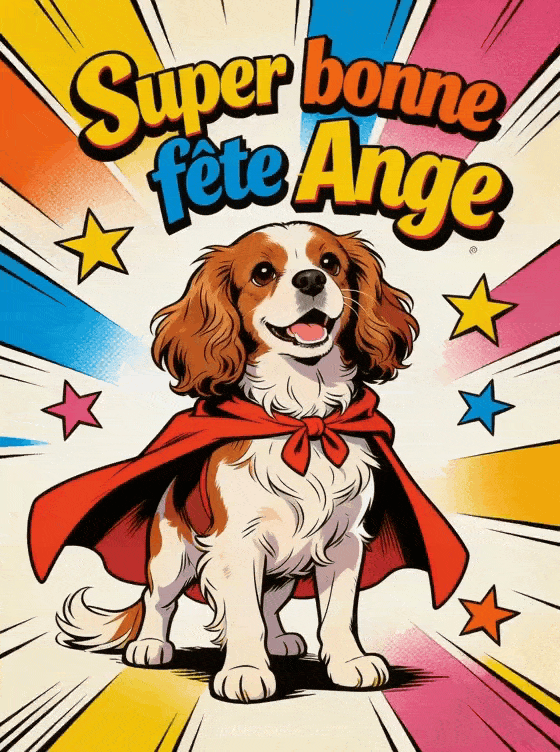 Bonne fête Ange - Bonne fete ange drole