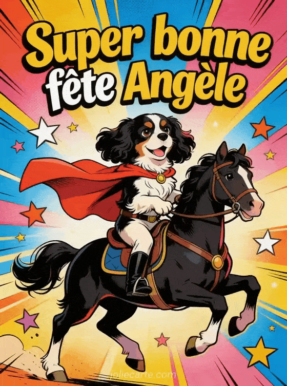Bonne fête Angele - Bonne fete angele drole