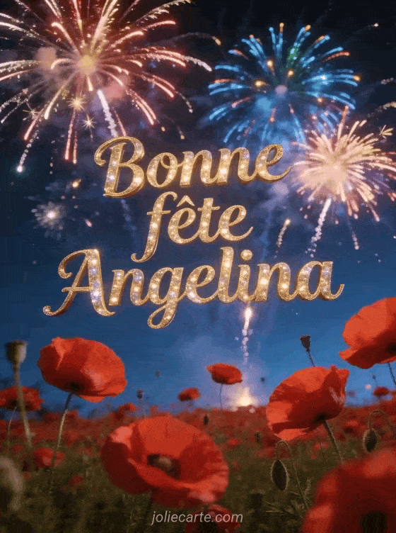Bonne fête Angelina - Bonne fete angelina gratuit
