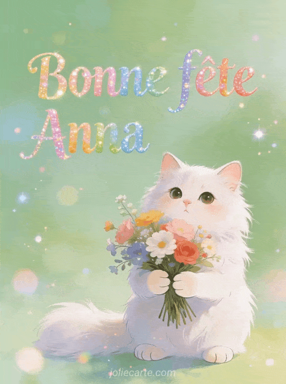 Bonne fête Anna - Anna gif bonne fete