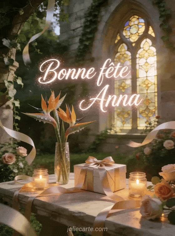Bonne fête Anna - Bonne fete sainte anna